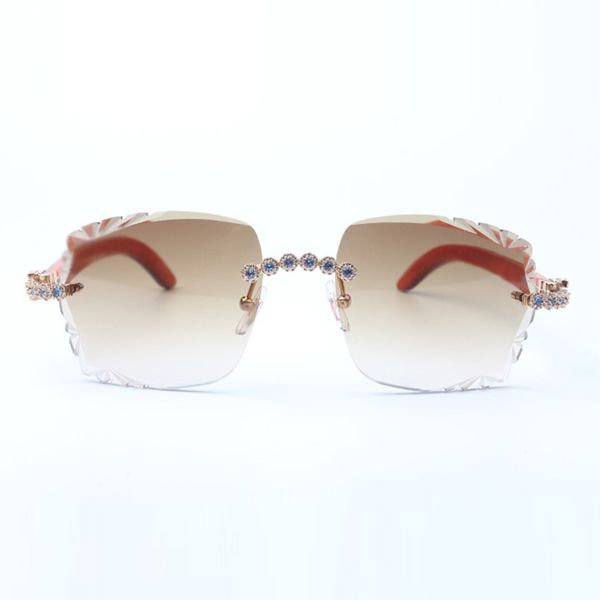 blue bouquet diamonds sunglasses 3524014 with orange wooden legs and 58 mm cut lenses, White;black 
blue bouquet diamonds sunglasses 3524014 with orange wooden legs and 58 mm cut lenses, White;black