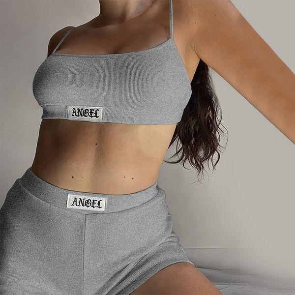 spring women two piece set crop tank and short pants female xxl plus size sports two piece set outfit streetwear jumpsuits, Gray
spring women two piece set crop tank and short pants female xxl plus size sports two piece set outfit streetwear jumpsuits, Gray