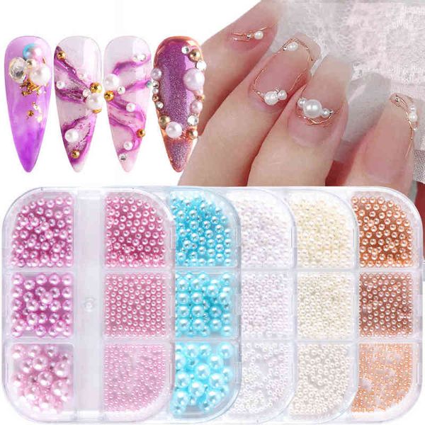 charms pearl nail art decorations white purple gold steel beads ball 3d nail jewelry crystal rhinestones diy manicure tr6zz01-17 y220408, Black
charms pearl nail art decorations white purple gold steel beads ball 3d nail jewelry crystal rhinestones diy manicure tr6zz01-17 y220408, Black
