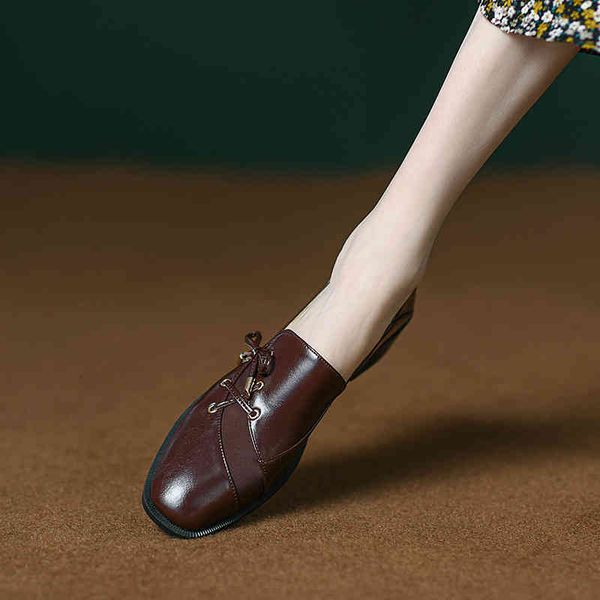 boots leather deep mouth single shoes women's flat sole small leather brown spring and autumn splicing square head low four seasons 3zf, Black
boots leather deep mouth single shoes women's flat sole small leather brown spring and autumn splicing square head low four seasons 3zf, Black