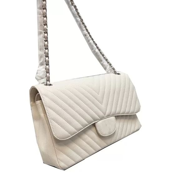 classic jumb double flap caviar bags luxury designer france womens bag calfskin genuine leather black/white v-stitch chevron multi pochette
classic jumb double flap caviar bags luxury designer france womens bag calfskin genuine leather black/white v-stitch chevron multi pochette