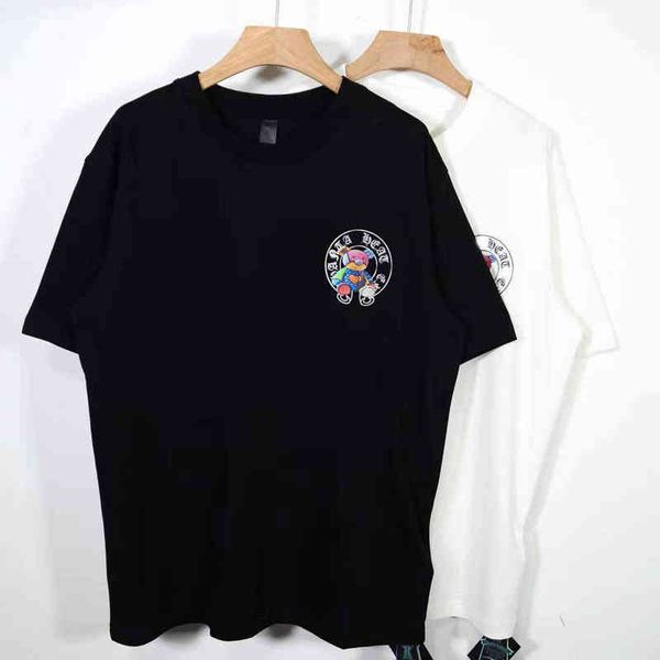 factory online export designer brand short sleeves 2022 new fashion ch digital printing couple sleeve t-shirt, White
factory online export designer brand short sleeves 2022 new fashion ch digital printing couple sleeve t-shirt, White