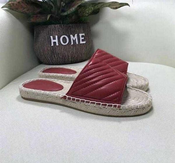 2021 designer women slipper leather espadrille sandal luxury flat platform sscandals with the double metal beach straw weave shoes size sim, Black
2021 designer women slipper leather espadrille sandal luxury flat platform sscandals with the double metal beach straw weave shoes size sim, Black