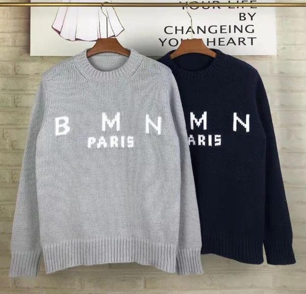 2022 autumn/winter designer mens men's sweater fashion luxury large size warm round neck bm wool women's knitted sweaters, White;black
2022 autumn/winter designer mens men's sweater fashion luxury large size warm round neck bm wool women's knitted sweaters, White;black
