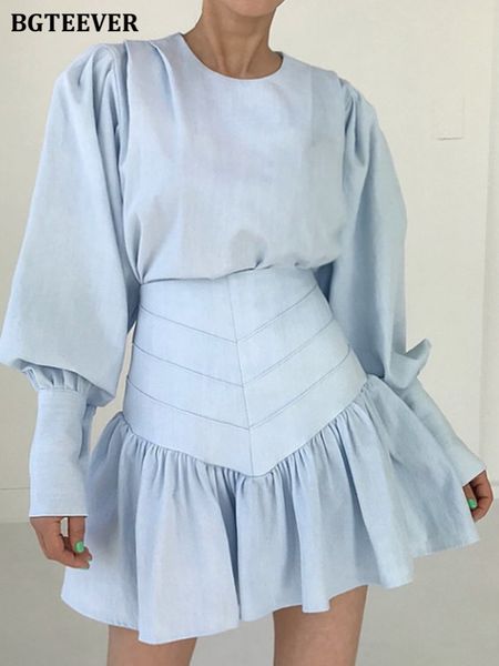 stylish loose women 2 pieces skirt set o-neck full sleeve pullovers blouses & high waist mini a-line skirts 2022 spring, White
stylish loose women 2 pieces skirt set o-neck full sleeve pullovers blouses & high waist mini a-line skirts 2022 spring, White