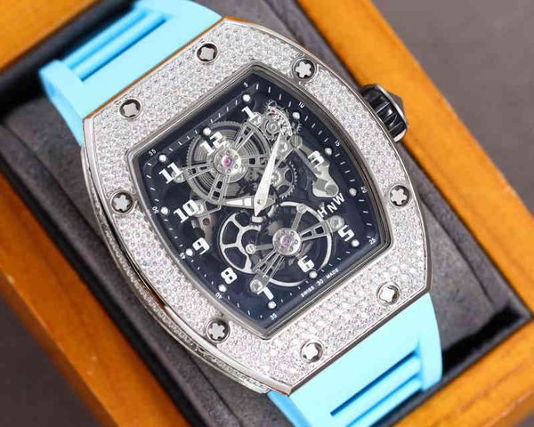 tourbillon mens business wine barrel full-automatic mechanical watch fashion trend refined steel sapphire leather flywheel luminous, Slivery;brown
tourbillon mens business wine barrel full-automatic mechanical watch fashion trend refined steel sapphire leather flywheel luminous, Slivery;brown