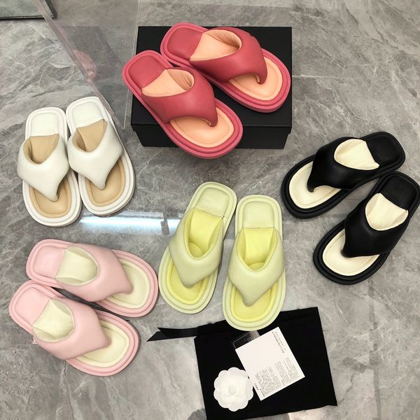ladies slippers 2022 summer new bread slippers ice cream color matching flip flops designer beach sandals, Black
ladies slippers 2022 summer new bread slippers ice cream color matching flip flops designer beach sandals, Black