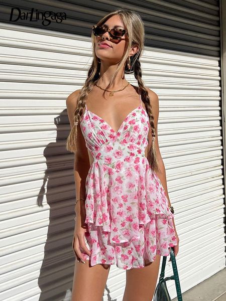 spaghetti strap v neck floral printed summer chiffon dress women backless lace up dresses corset sundress sweet, Black;gray
spaghetti strap v neck floral printed summer chiffon dress women backless lace up dresses corset sundress sweet, Black;gray