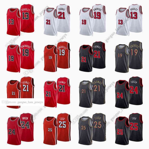 custom printed 2022 new city basketball jerseys 13 bradley 19 simonovic 21 thomas 24 green 25 cook red white black jersey size
custom printed 2022 new city basketball jerseys 13 bradley 19 simonovic 21 thomas 24 green 25 cook red white black jersey size