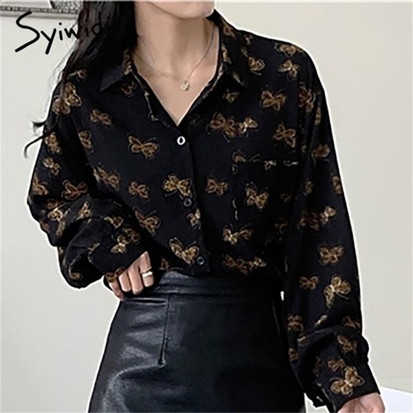 vintage button blouse women single breasted casual summer korean fashion shirts 210607, White
vintage button blouse women single breasted casual summer korean fashion shirts 210607, White