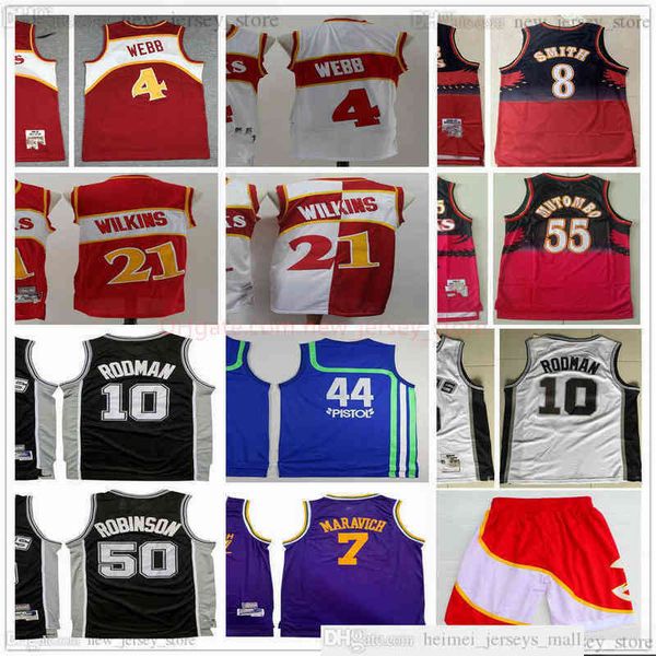 retro mitchell and ness baskeball pistol pete 44 maravich jersey stitched dikembe 55 mutombo spud steve webb smith 10 dennis 50 david rodman, White;black
retro mitchell and ness baskeball pistol pete 44 maravich jersey stitched dikembe 55 mutombo spud steve webb smith 10 dennis 50 david rodman, White;black