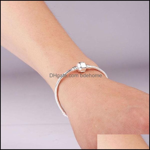 cuff bracelets jewelry lmnzb with certificate 100% original 925 sterling sier snake chain diy charm bracelet for women gift 826 z2 drop deli, White
cuff bracelets jewelry lmnzb with certificate 100% original 925 sterling sier snake chain diy charm bracelet for women gift 826 z2 drop deli, White