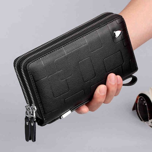 luxury brand men clutch genuine long purse double zipper money clip black business cow leather wallet male handy bag
luxury brand men clutch genuine long purse double zipper money clip black business cow leather wallet male handy bag
