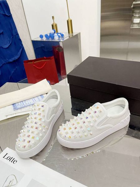 luxury fashion mens and womens casual dress shoes rivet wedding party office leisure size 35-45, Black
luxury fashion mens and womens casual dress shoes rivet wedding party office leisure size 35-45, Black