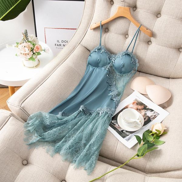 backless nightgown sleepwears lace hollow out nighty gown summer womens satin sleep sleepshirt sleeveless strap nightdress home dress, Black;red
backless nightgown sleepwears lace hollow out nighty gown summer womens satin sleep sleepshirt sleeveless strap nightdress home dress, Black;red