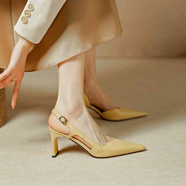 sandals elegant and feminine baotou sandals summer korean style pointed thick heel one line buckle for women jlve, Black
sandals elegant and feminine baotou sandals summer korean style pointed thick heel one line buckle for women jlve, Black