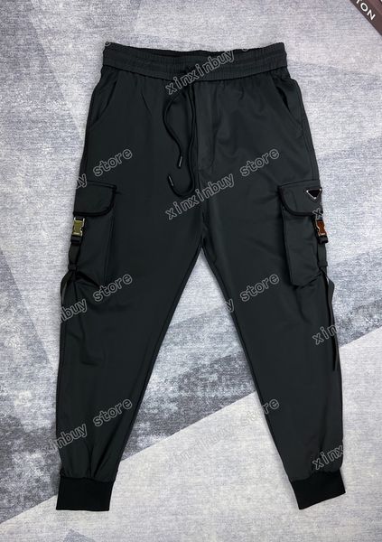 22ss mens women designer pants metal triangle label zipper pocket nylon milan pant men webbing trousers black white xinxinbuy s-xl
22ss mens women designer pants metal triangle label zipper pocket nylon milan pant men webbing trousers black white xinxinbuy s-xl