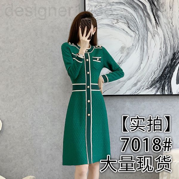 casual dresses designer 7018# knitted dress 2022 small fragrance wool slim fit green a-line skirt medium length i5ew, Black;gray
casual dresses designer 7018# knitted dress 2022 small fragrance wool slim fit green a-line skirt medium length i5ew, Black;gray
