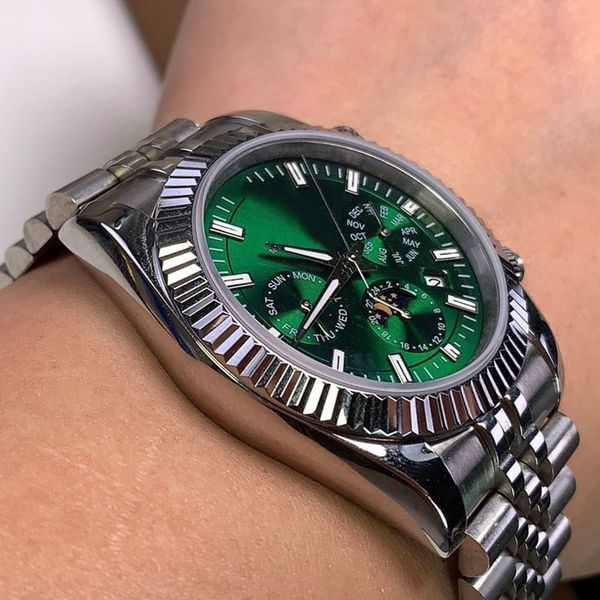 mechanical automatic watch watches classic mens 41mm sapphire fashion wristwatch silver wristwatches montre luxe gifts, Slivery;golden
mechanical automatic watch watches classic mens 41mm sapphire fashion wristwatch silver wristwatches montre luxe gifts, Slivery;golden