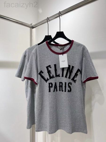 women's t-shirt designer chaopai 22 early spring new letter print contrast color threaded round neck short sleeve t-shirt loose casual, White
women's t-shirt designer chaopai 22 early spring new letter print contrast color threaded round neck short sleeve t-shirt loose casual, White