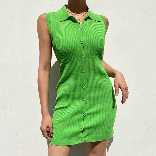 women summer chic fashion button-up fitted slim knit mini dress vintage lapel collar sleeveless female party, Black;gray
women summer chic fashion button-up fitted slim knit mini dress vintage lapel collar sleeveless female party, Black;gray