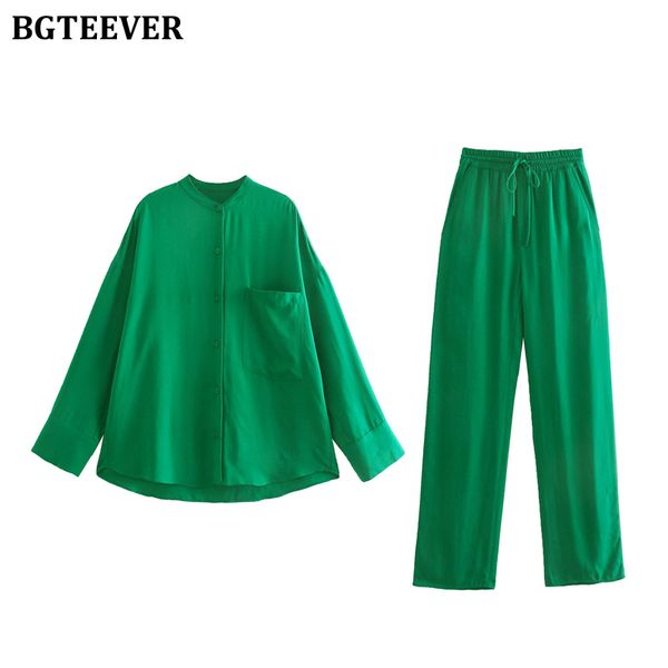 summer autumn women tracksuit o-neck pocket shirts elastic waist lace-up trousers casual women green pant suits 2021, White
summer autumn women tracksuit o-neck pocket shirts elastic waist lace-up trousers casual women green pant suits 2021, White