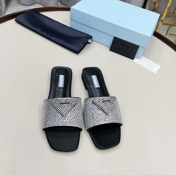 fashion-summer triangle rhinestone square head high heel sandals crystals series slippers sandal loafers, Black
fashion-summer triangle rhinestone square head high heel sandals crystals series slippers sandal loafers, Black