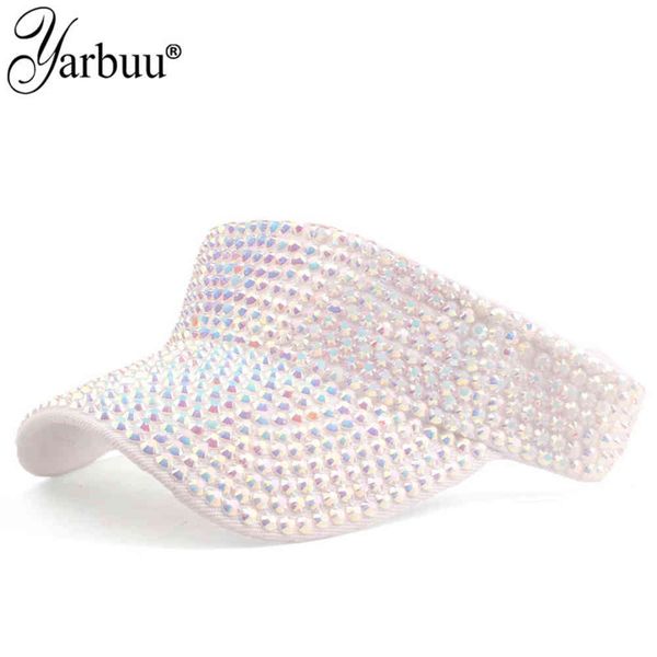 hat female summer inlaid with diamond hat sunshade hat net red fashion sunscreen cap without top, Blue;gray
hat female summer inlaid with diamond hat sunshade hat net red fashion sunscreen cap without top, Blue;gray