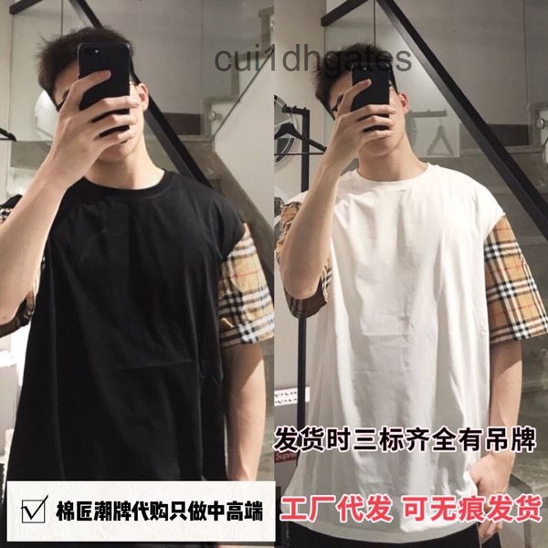 2022 designer classic t shirt and polo shirts original original stard babao spliced plaid spring summer short, White;black
2022 designer classic t shirt and polo shirts original original stard babao spliced plaid spring summer short, White;black