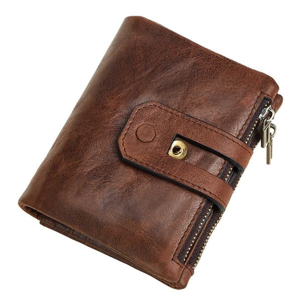 brand high end leather men's card wallet cowhide leather men wallet short coin purse little vintage wallets brand designer, Red;black
brand high end leather men's card wallet cowhide leather men wallet short coin purse little vintage wallets brand designer, Red;black