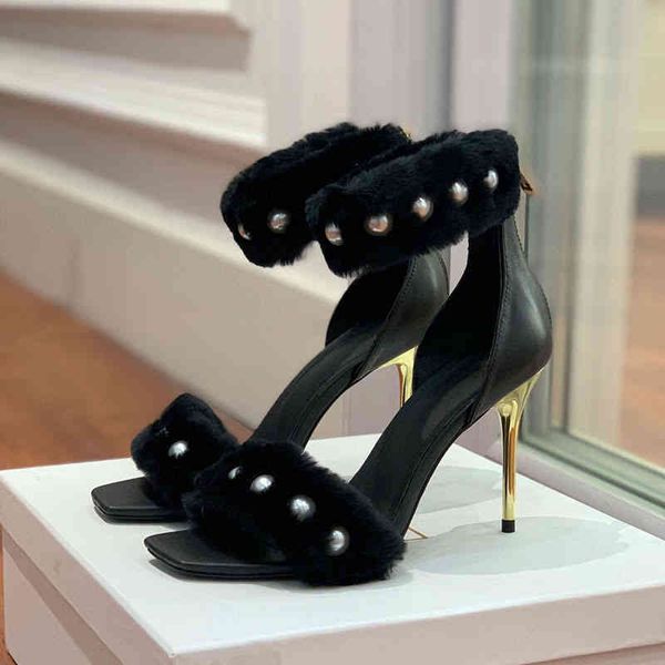 sandals women's high heeled sandals summer sign genuine leather metal heart ball ankle strap banquet stilettos a pumps, Black
sandals women's high heeled sandals summer sign genuine leather metal heart ball ankle strap banquet stilettos a pumps, Black