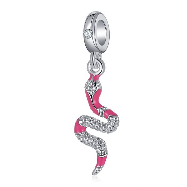 fits pandora original bracelets 20pcs silver charms beads pink enamel snake silver charms bead for women diy european necklace jewelry, Black
fits pandora original bracelets 20pcs silver charms beads pink enamel snake silver charms bead for women diy european necklace jewelry, Black