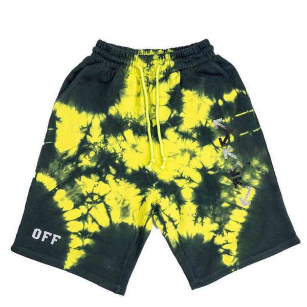 2022 spring and summer new cotton shorts hip hop fashion off w plant tie-dye pattern men's casual pants couples loose comfortable beach, White;black
2022 spring and summer new cotton shorts hip hop fashion off w plant tie-dye pattern men's casual pants couples loose comfortable beach, White;black