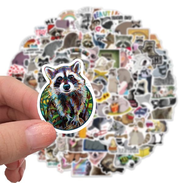 100pcs cute raccoon animal graffiti stickers for diy luggage lapskateboard bicycle sticker
100pcs cute raccoon animal graffiti stickers for diy luggage lapskateboard bicycle sticker