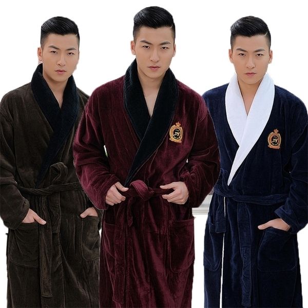 men bathrobe xl winter thicken long kimono mens robe blanket towel fleece highend bathrobes home el love soft autumn 201109, Black;brown
men bathrobe xl winter thicken long kimono mens robe blanket towel fleece highend bathrobes home el love soft autumn 201109, Black;brown