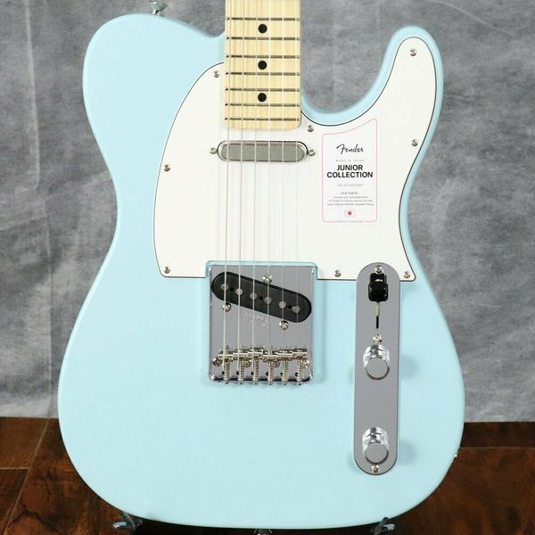junior tele maple satin daphne blue #gg41c electric guitar
junior tele maple satin daphne blue #gg41c electric guitar