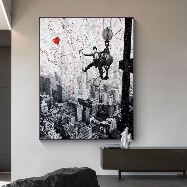 love balloon modern graffiti art canvas painting poster print wall art picture for living room home decor frameless
love balloon modern graffiti art canvas painting poster print wall art picture for living room home decor frameless