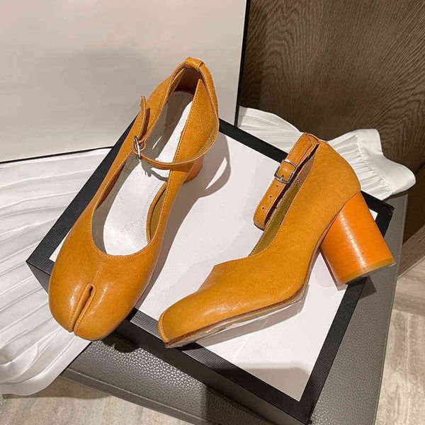 dress shoes women real leather split toe pump mary jane ninja tabi buckle cow high heel woman shallow round womens shoes 220715, Black
dress shoes women real leather split toe pump mary jane ninja tabi buckle cow high heel woman shallow round womens shoes 220715, Black
