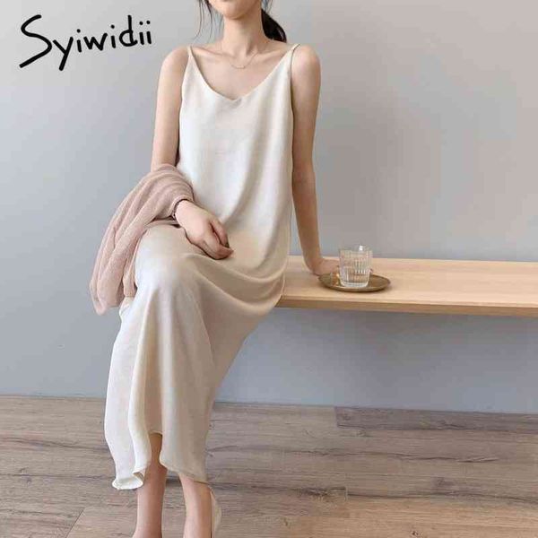 spaghetti strap summer dress women chiffon party luxury sundress sleeveless midi v neck beige black long dresses 210415, Black;gray
spaghetti strap summer dress women chiffon party luxury sundress sleeveless midi v neck beige black long dresses 210415, Black;gray