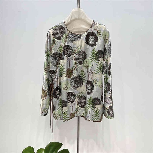 women's polos national style jade button piping elastic silk satin oblique placket long sleeve shirt elegant printing loose top, White
women's polos national style jade button piping elastic silk satin oblique placket long sleeve shirt elegant printing loose top, White