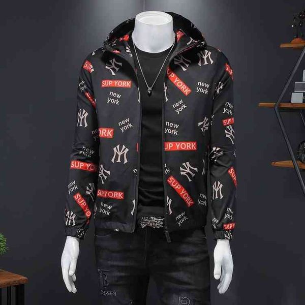 men's coat spring and autumn 2022 new korean fashion printed cloth casual et, Black;brown
men's coat spring and autumn 2022 new korean fashion printed cloth casual et, Black;brown