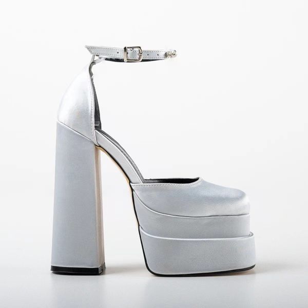 dress shoes sandals women's summer heels shoe platform crystal buckle large size high heeled shoes 14cm 35-42 07, Black
dress shoes sandals women's summer heels shoe platform crystal buckle large size high heeled shoes 14cm 35-42 07, Black