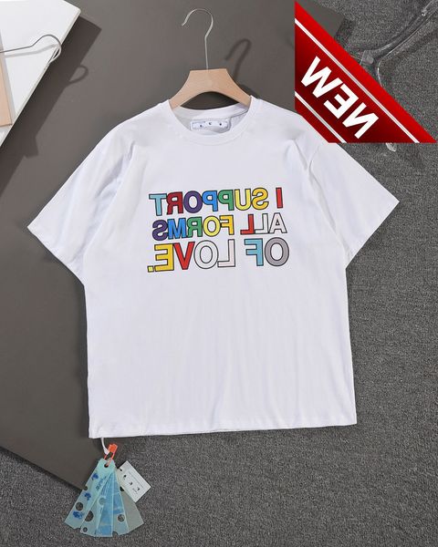 50% off discount 2022 trendy off street couples ow simple fashion color letters loose short sleeved t-shirt, White;black
50% off discount 2022 trendy off street couples ow simple fashion color letters loose short sleeved t-shirt, White;black