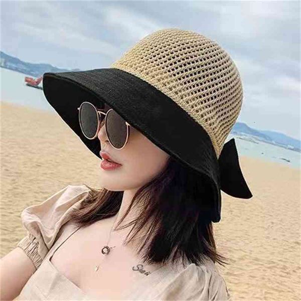 hats sun summer fisherman's hollowed out bow children's foldable splicing anti ultraviolet style, Blue;gray
hats sun summer fisherman's hollowed out bow children's foldable splicing anti ultraviolet style, Blue;gray