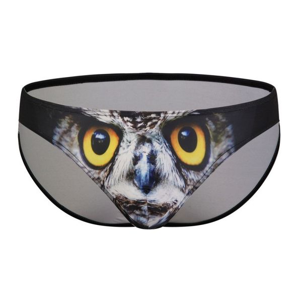 3pk men's underwear lingerie owl graphic printed low-rise briefs underpants #1034sj, Black;white
3pk men's underwear lingerie owl graphic printed low-rise briefs underpants #1034sj, Black;white