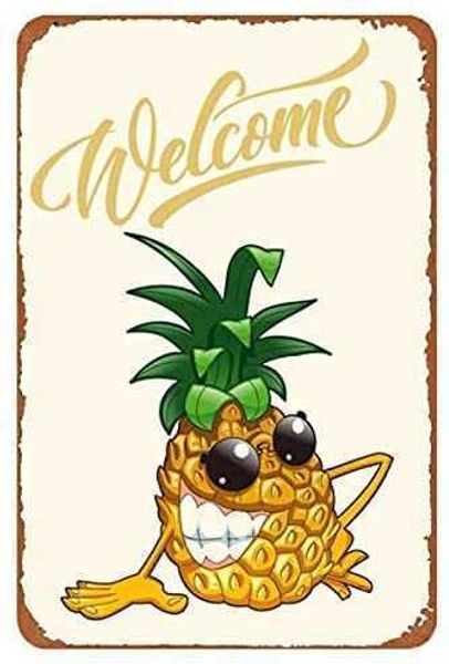 nostalgic tin sign retro vintage metal tin sign welcome pineapple outdoor home bar wall decor signs 8x12 inch tin signs
nostalgic tin sign retro vintage metal tin sign welcome pineapple outdoor home bar wall decor signs 8x12 inch tin signs