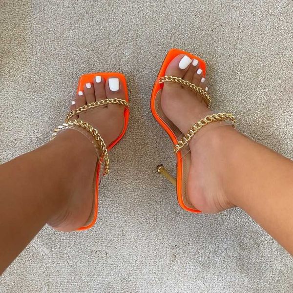 summer women sandals slippers square toe ladies heel mules clear pvc transparent high heels slippers female fashion chain shoes woman, Black
summer women sandals slippers square toe ladies heel mules clear pvc transparent high heels slippers female fashion chain shoes woman, Black