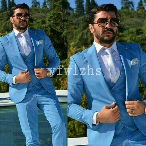 handsome one button man's suits peak lapel groom tuxedos groomsmen wedding/prom/dinner man blazer(jacket+pants+vest+tie) n030, Black;gray
handsome one button man's suits peak lapel groom tuxedos groomsmen wedding/prom/dinner man blazer(jacket+pants+vest+tie) n030, Black;gray
