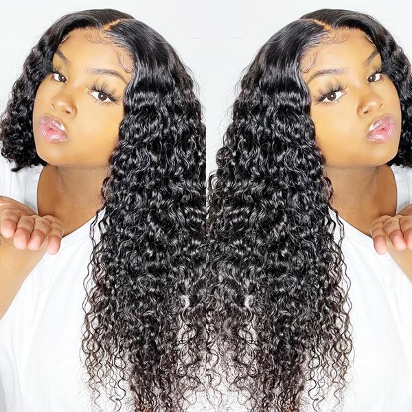 28inch peruvian water wave bundles with closure curly human hair bundels & closure sales, Black
28inch peruvian water wave bundles with closure curly human hair bundels & closure sales, Black