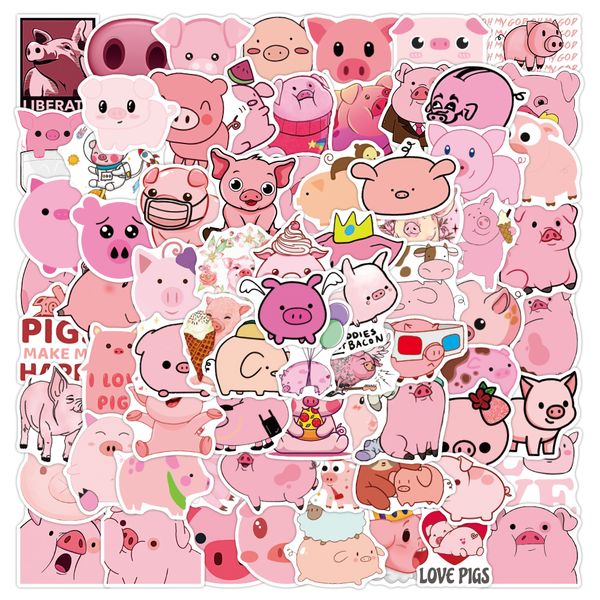 50pcs cartoon animal pink pig cute stickers for kids toys helmet diy water bottle motorcycle lapphone case luggage decal
50pcs cartoon animal pink pig cute stickers for kids toys helmet diy water bottle motorcycle lapphone case luggage decal